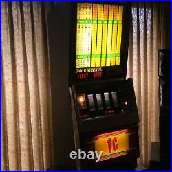 Vintage Original Las Vegas Slot Machine Bally Continental Coin Operated