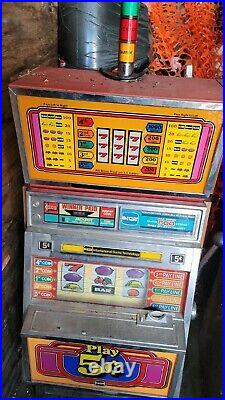 Vintage Original Las Vegas Slot Machine Coin Operated