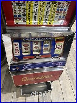 Vintage Quarters The Trap. 25 cent slot machine