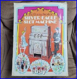 Vintage Silver Eagle Jack Pot Slot Machine Bank Japan 1977 Pointer Products 15