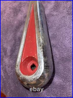 Vintage Slot Machine Chrome and Painted Handle marked Extrabell