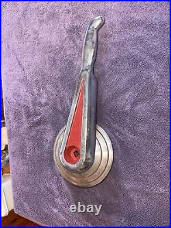Vintage Slot Machine Chrome and Painted Handle marked Extrabell