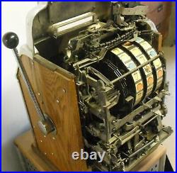Vintage Standard Chief 5 Nickel Slot Machine 1940s O. D. Jennings Original