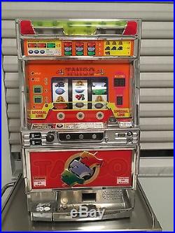 Vintage Tango Pachislo Japan Slot Machine Takasago Products Japan Full Size