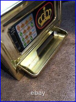 Vintage Waco Casino Crown Flashing Light Slot Machine