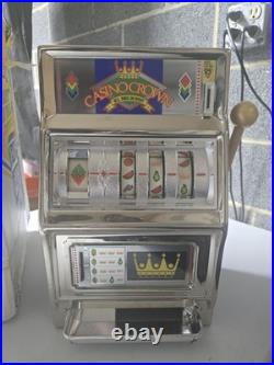 Vintage Waco Casino Crown Novelty Slot Machine Tested Working Vintage Waco Casino Crown Novelty Slot Machine Tested Working