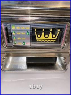 Vintage Waco Casino Crown Slot 25 Cent Novelty Machine Japan Works