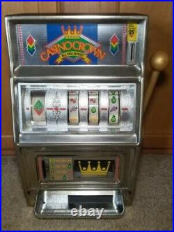 Vintage Waco Casino Crown Slot Machine 16 Works! Antique