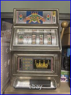Vintage Waco Casino crown 25 Cent Novelty Slot Machine