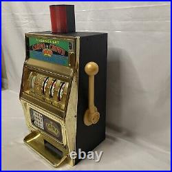 Vintage Waco Flashing Light Casino Crown Slot Machine