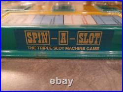 Vintage Waco Spin-A-Slot Slot Machine Board Game 1982- Super Rare- Mint