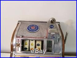 Vintage Watling Slot Machine 5 cent / Nickel, Very Nice Working