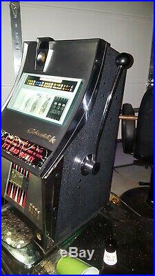 Vintage antique Sega Continental 10 Cent MAD MONEY slot Machine
