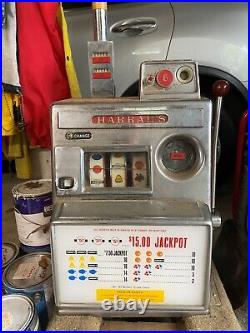 Vintage harrahs slot machine by pace