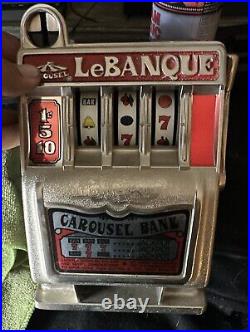 Vintage mini slot machine