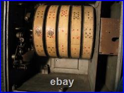 Vintage pok o reel penny slot machine