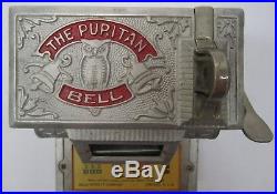 Vtg 1920s Mills Novelty Puritan Bell Trade Stimulator 5 Cent Slot Machine Parts