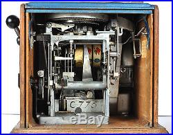 Vtg Antique Columbia 5 cent Slot Machine Jak-Pot As-Is Restoration Circa 1930s