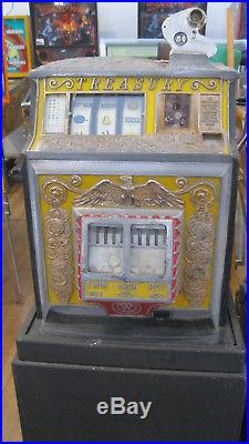 WATLING 5 cent TREASURY slot machine