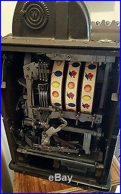 WATLING Rare Rol-A-Top Vendor Coin Front Slot-Machine / Great Condition