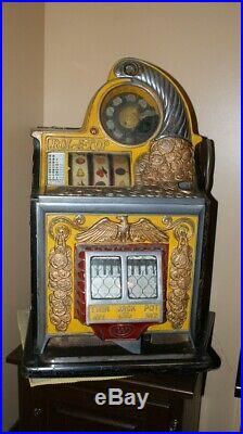 WATLING Slot Machine 5 cent antique Rol A Top