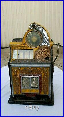 WATLING Slot Machine 5 cent antique Rol A Top