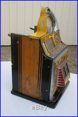 WATLING Slot Machine 5 cent antique Rol A Top