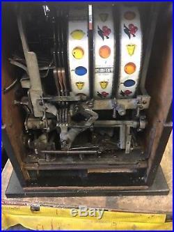 Watling 1 Cent Twin Jackpot Gumball Vender Slot Machine Original