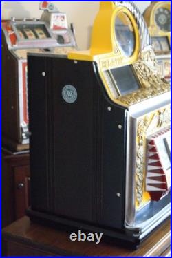 Watling Bird Of Paradise Antique Slot Machine 5 Cent Rol-A-Top