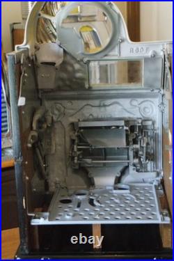 Watling Bird Of Paradise Antique Slot Machine 5 Cent Rol-A-Top