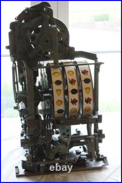 Watling Bird Of Paradise Antique Slot Machine 5 Cent Rol-A-Top
