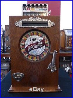 Watling Brownie Counter Upright Slot Machine