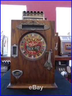 Watling Brownie Jackpot Counter Upright Slot Machine