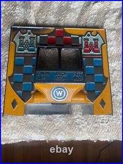 Watling Checkerboard slot machine lower casting