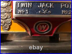 Watling Dime Rol O Top Slot Machine Twin Front Jackpot In Mint Condition