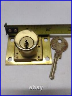 Watling Penny Scale Slot Machine Factory Lock & Key Yale Trade Stimulator Rare