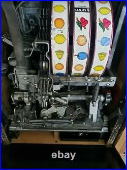 Watling Rol-a-top with Rare Watling Console 25c Slot Machine