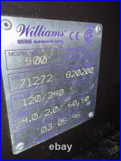 Williams High Speed Slot Machine