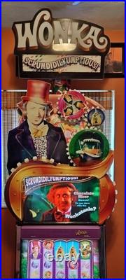 Willy Wonka and the Chocolate Factory Slot Machine WMS Williams BB2E BB3 Blade
