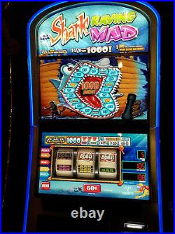 Wms bb3 blade, 2016 3 reel shark raving mad slot machine